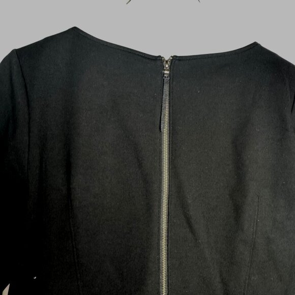 Spanx The Perfect Shift in Classic Black Ponte Stretch Dress 3 /4 Sleeve Size XL - Picture 6 of 11